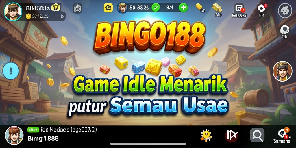Tampilan gameplay BINGO188 yang mengasyikkan saat bermain Bingo.