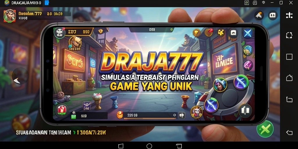 Tampilan menarik dari gameplay DRAJA777 yang mendebarkan.