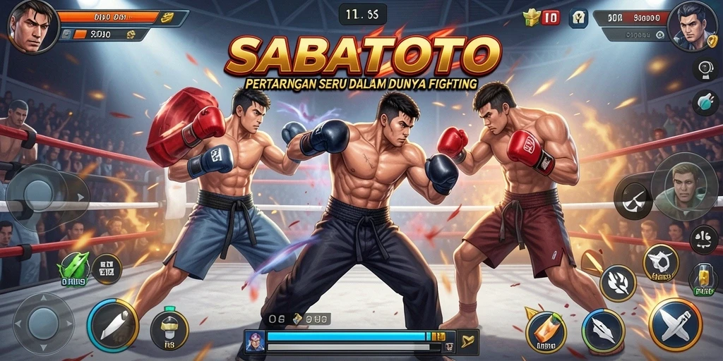 Tampilan aksi pertarungan yang mendebarkan di SABATOTO.