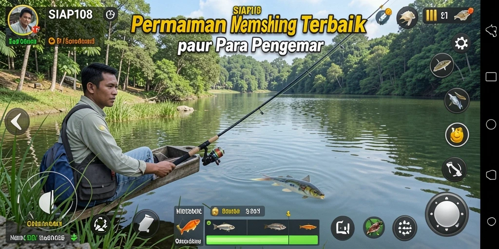 Tangkapan ikan yang spektakuler di SIAP108 saat bermain.