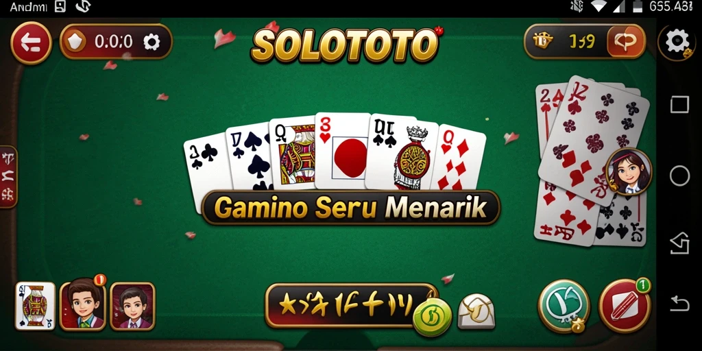 Gameplay seru dari SOLOTOTO dalam setiap pertandingan Domino.