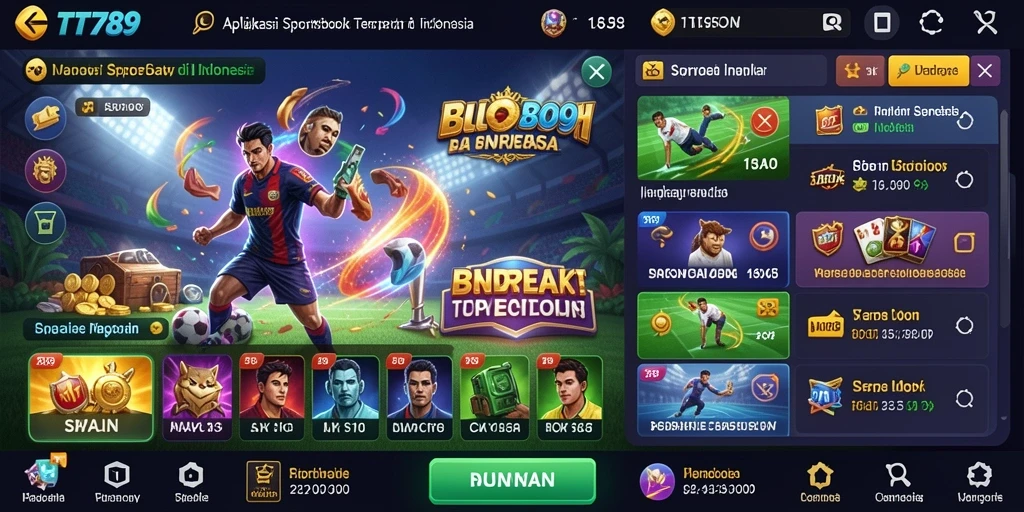 Tampilan menarik dari gameplay taruhan di TT789.