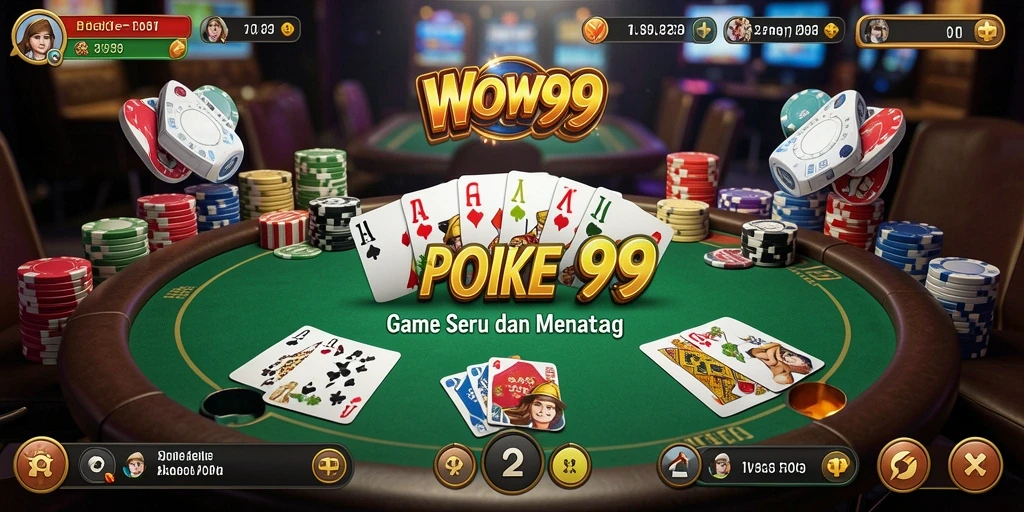 Tampilan gameplay WOW99 yang menarik dan mendebarkan.