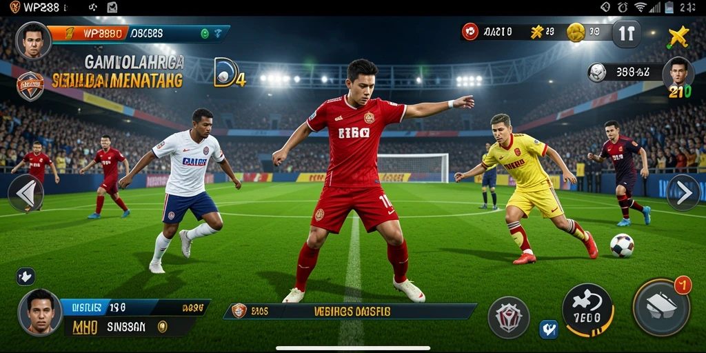 Tampilan gameplay WP888 dengan aksi seru dan grafis menawan.